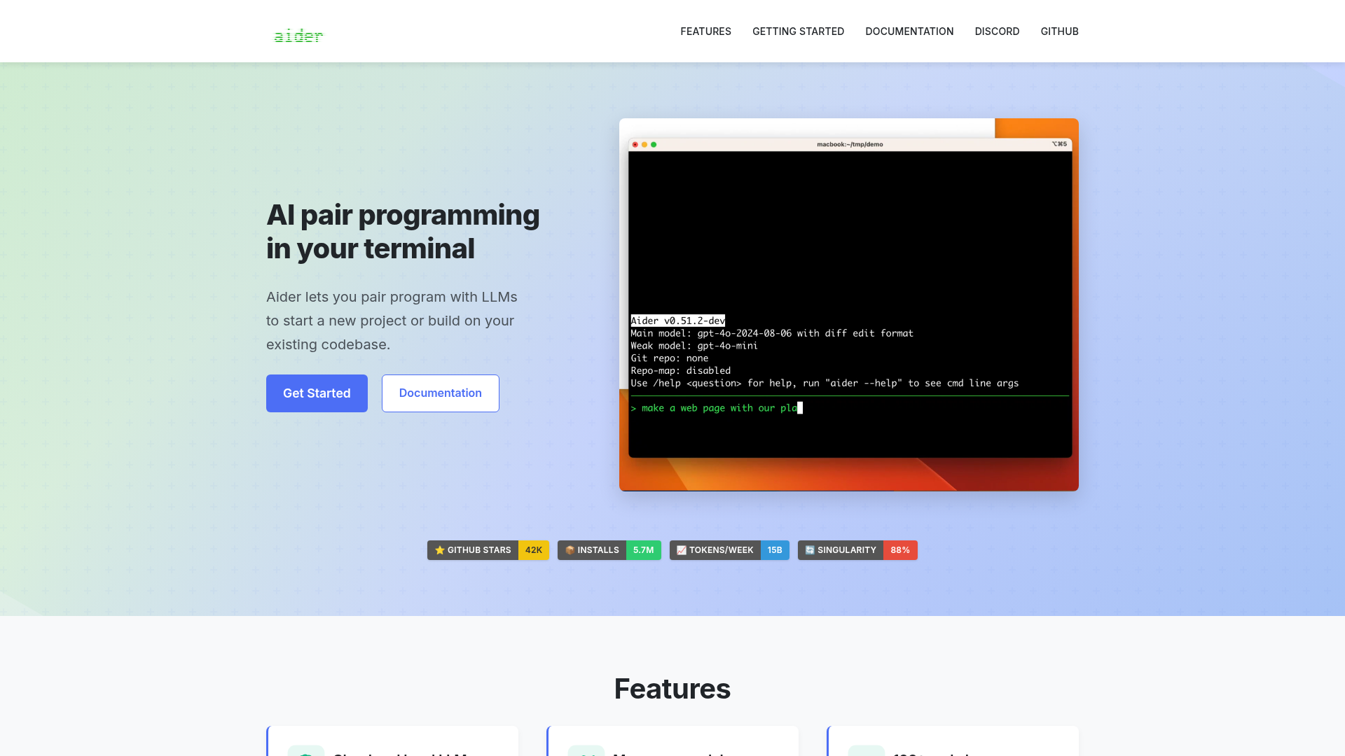 Aider: Git-Native Refactoring From Your Terminal