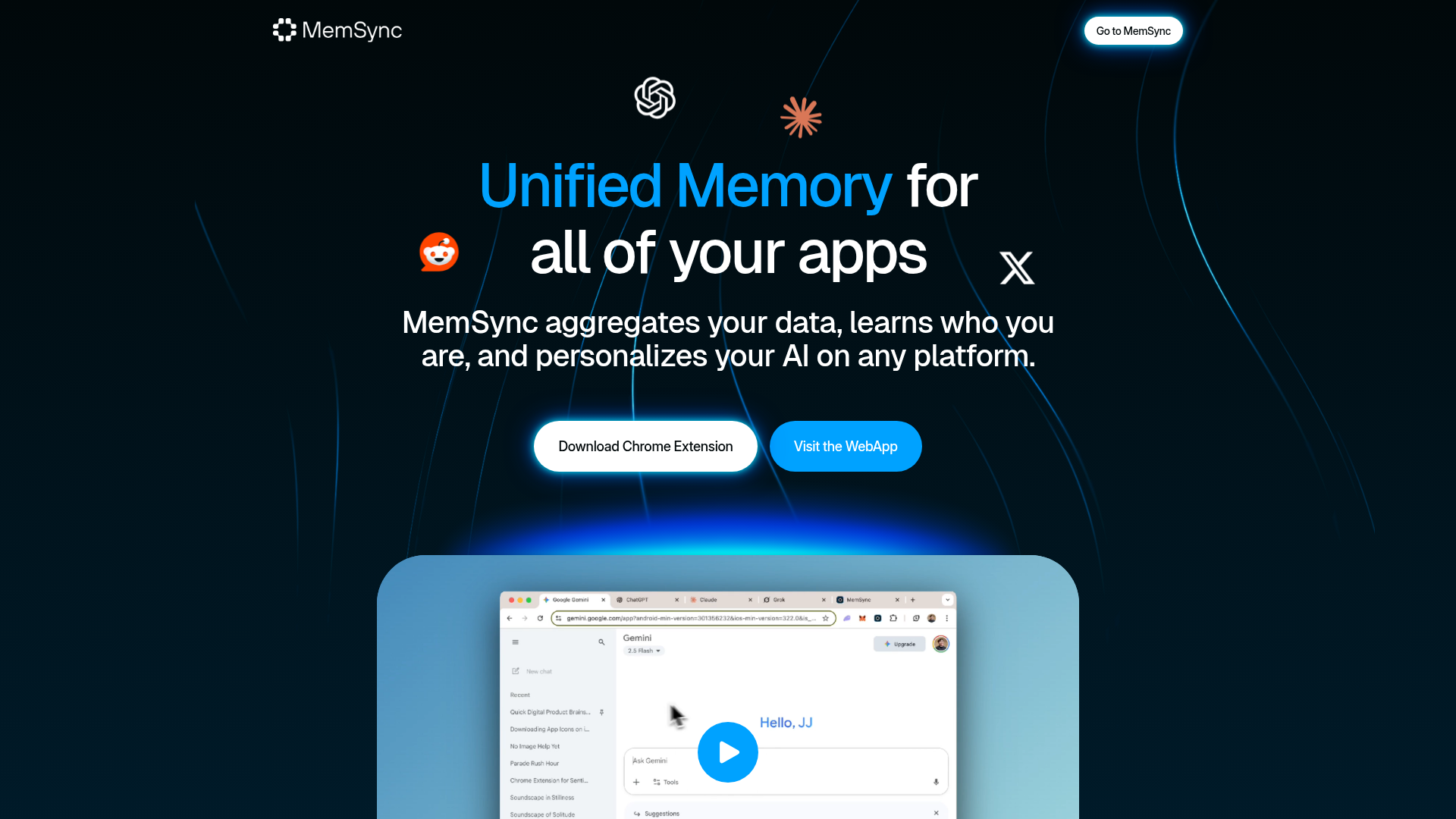 MemSync: Give Every App a Shared AI Memory Layer