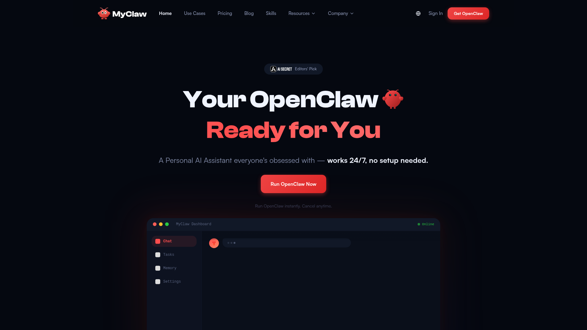 MyClaw.ai: One AI Agent for Email, Scheduling, and File Management