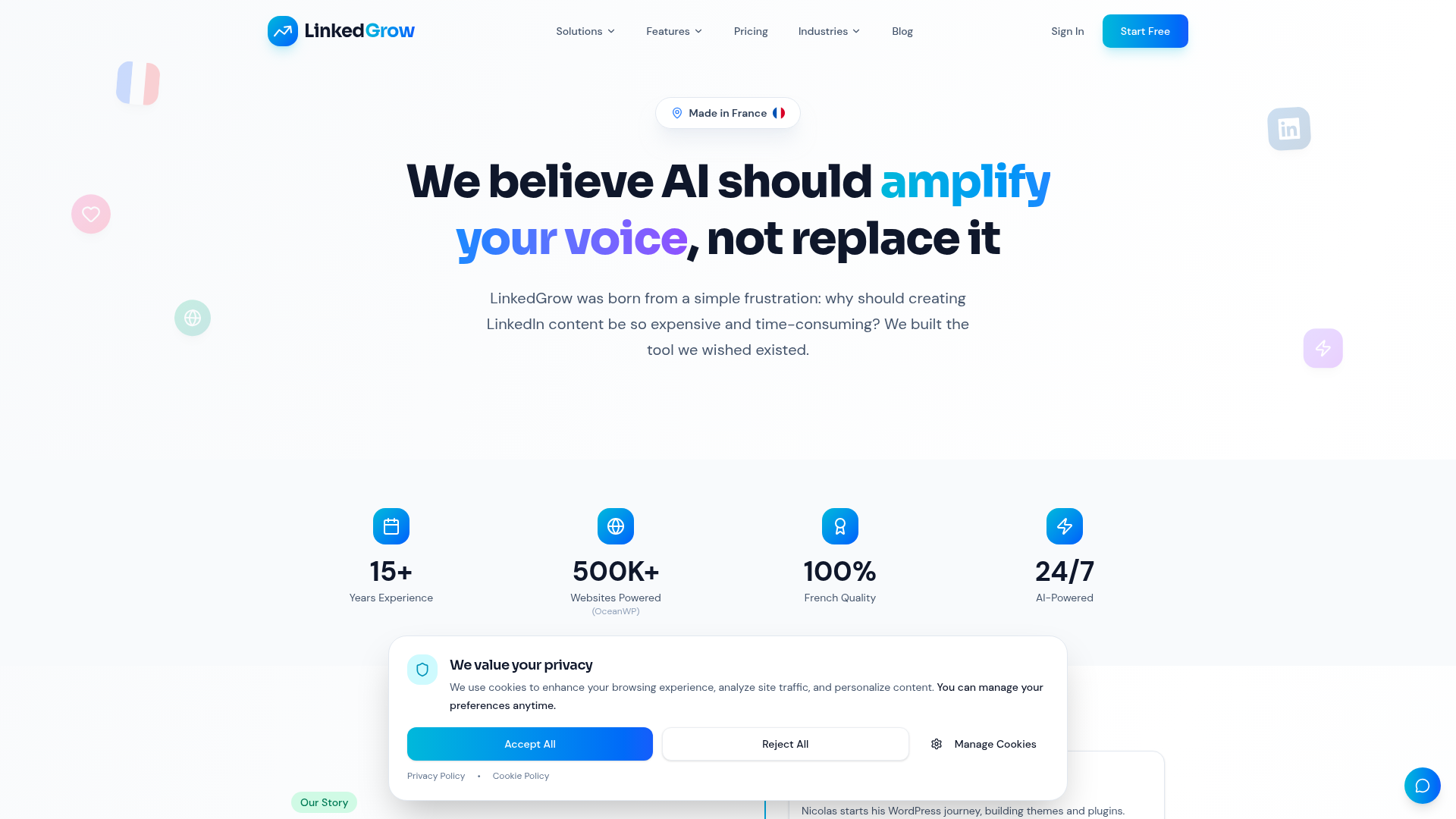LinkedGrow: Turn Reddit Threads Into LinkedIn Content