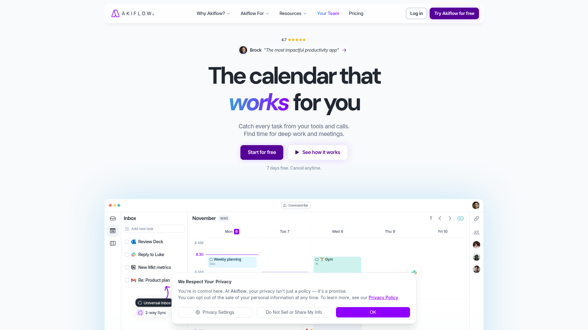 Akiflow: Collapse Your Task Chaos Into One AI-Scheduled Calendar