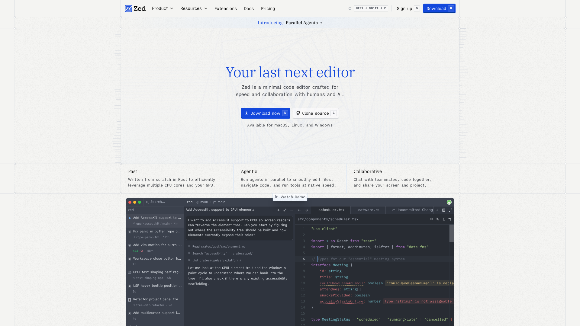 Zed: The Fastest AI Code Editor on Product Hunt This Month