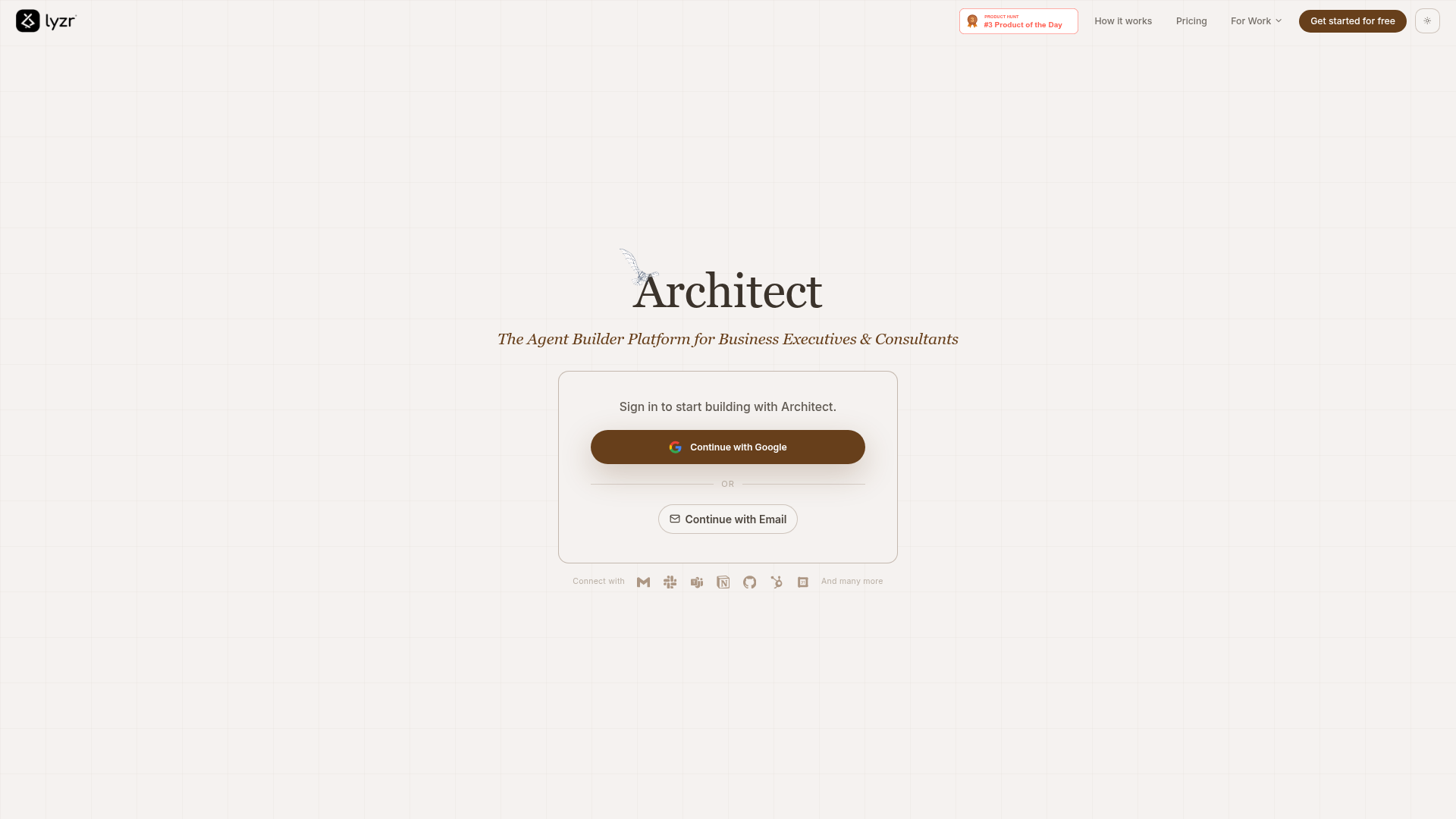 Architect.new: Go From Idea to Deployed AI Agent in One Session
