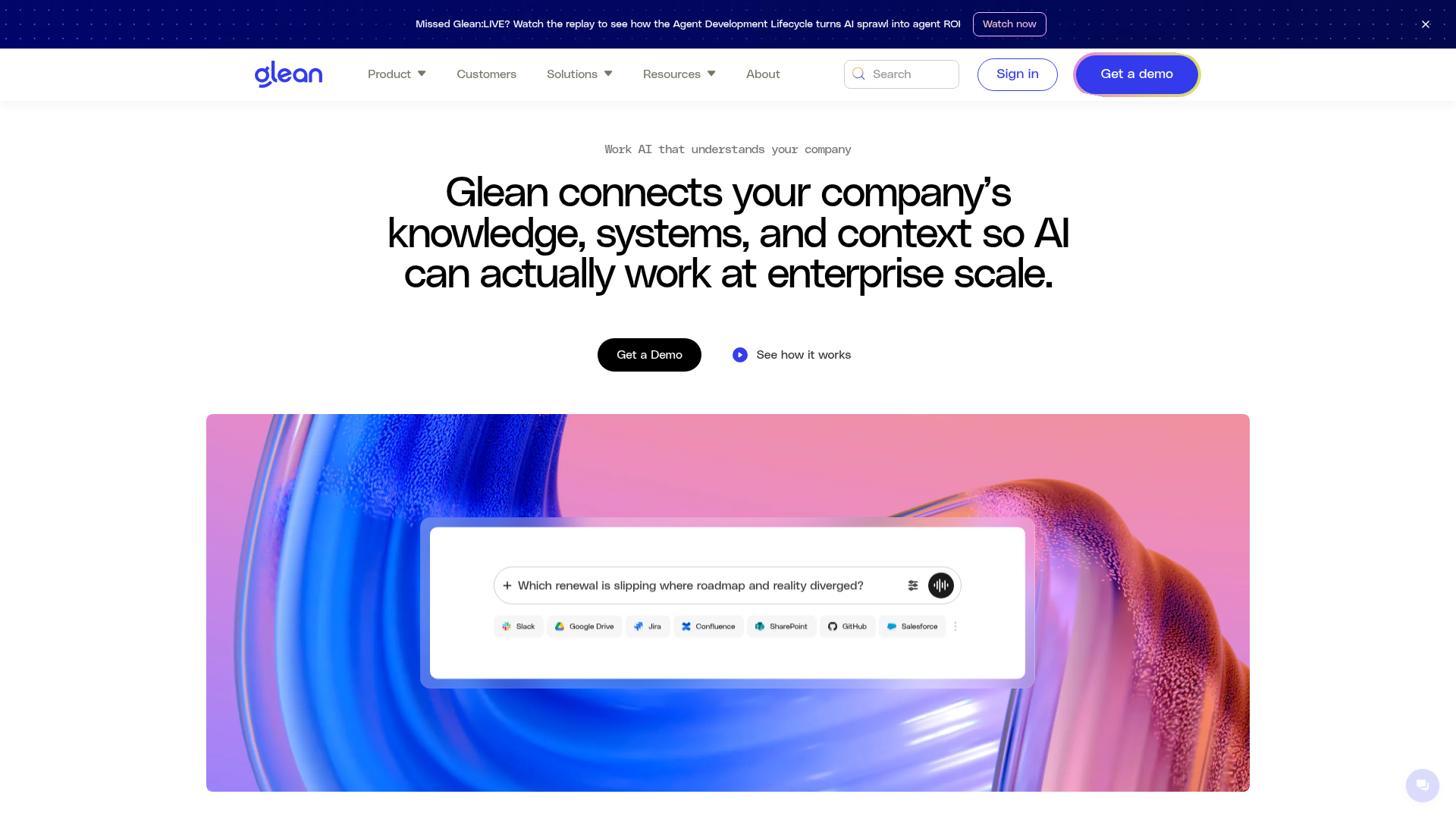 Glean: Make Your Company's Scattered Knowledge Instantly Searchable