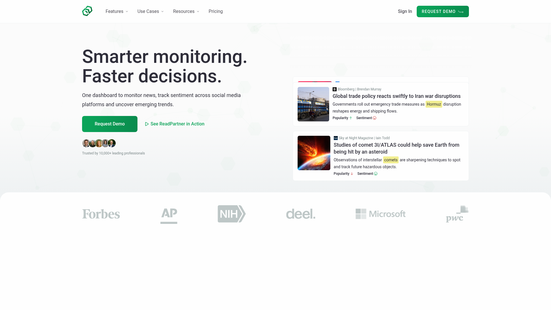 ReadPartner v1.2: AI Media Intelligence Briefs for Decision Makers