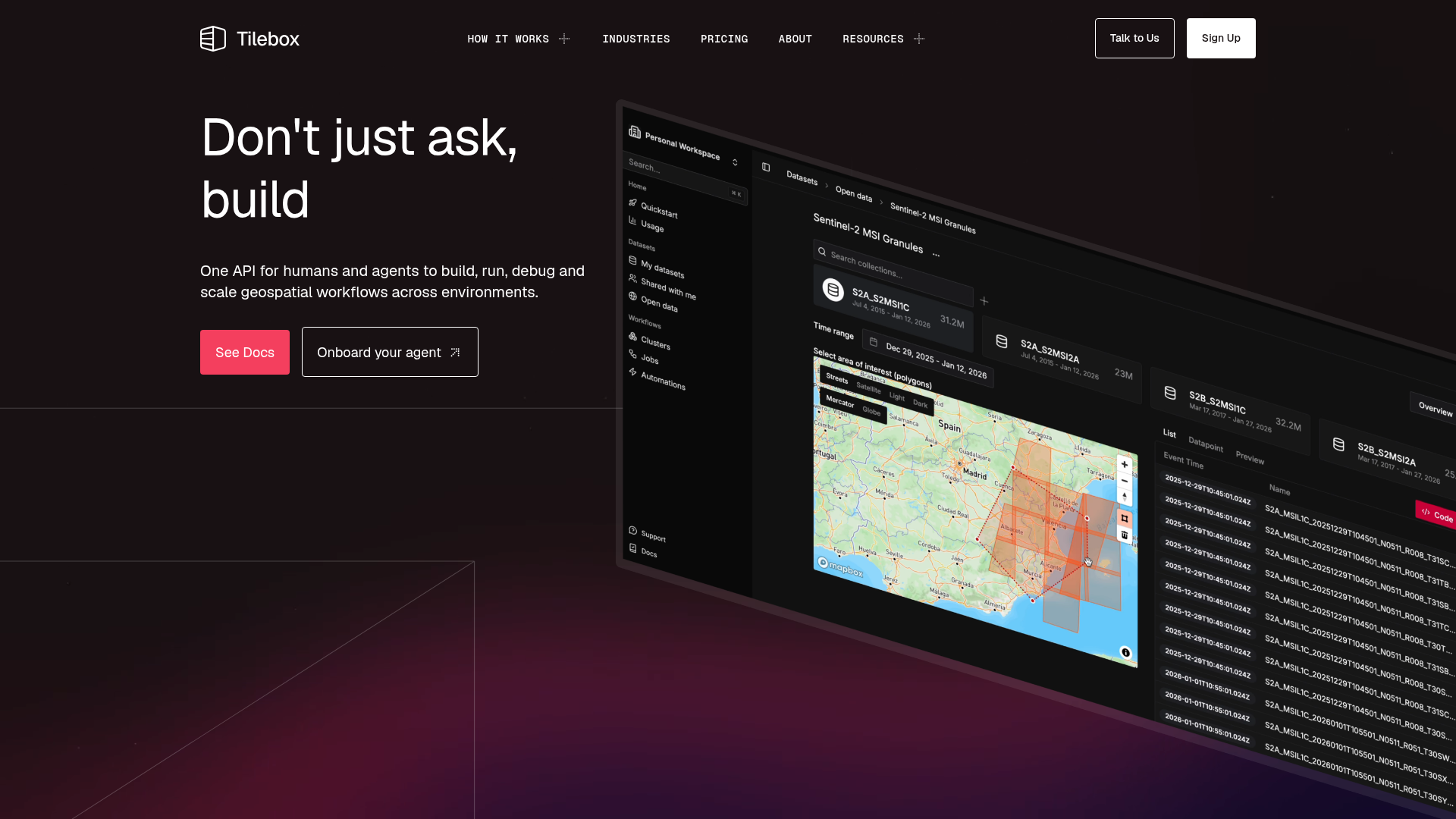 Tilebox 2.0: Give AI Agents Traceable Geospatial Reasoning